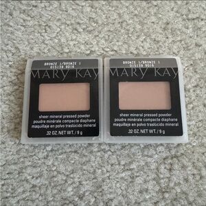 Mary Kay Makeup Sheer Mineral Pressed Powder Bronze 1